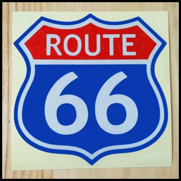 

TERBARU STIKER ROUTE 66 BLUE !!!!!