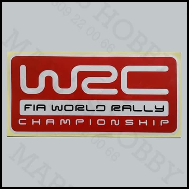 

TERMURAH STIKER WRC !!!!