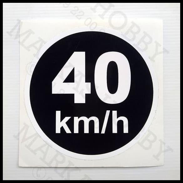 

BEST DEAL STIKER 40 KM/H !!!!