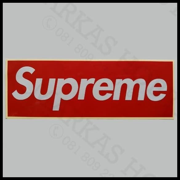 

GRATIS ONGKIR STIKER SUPREME RED !!!!!!