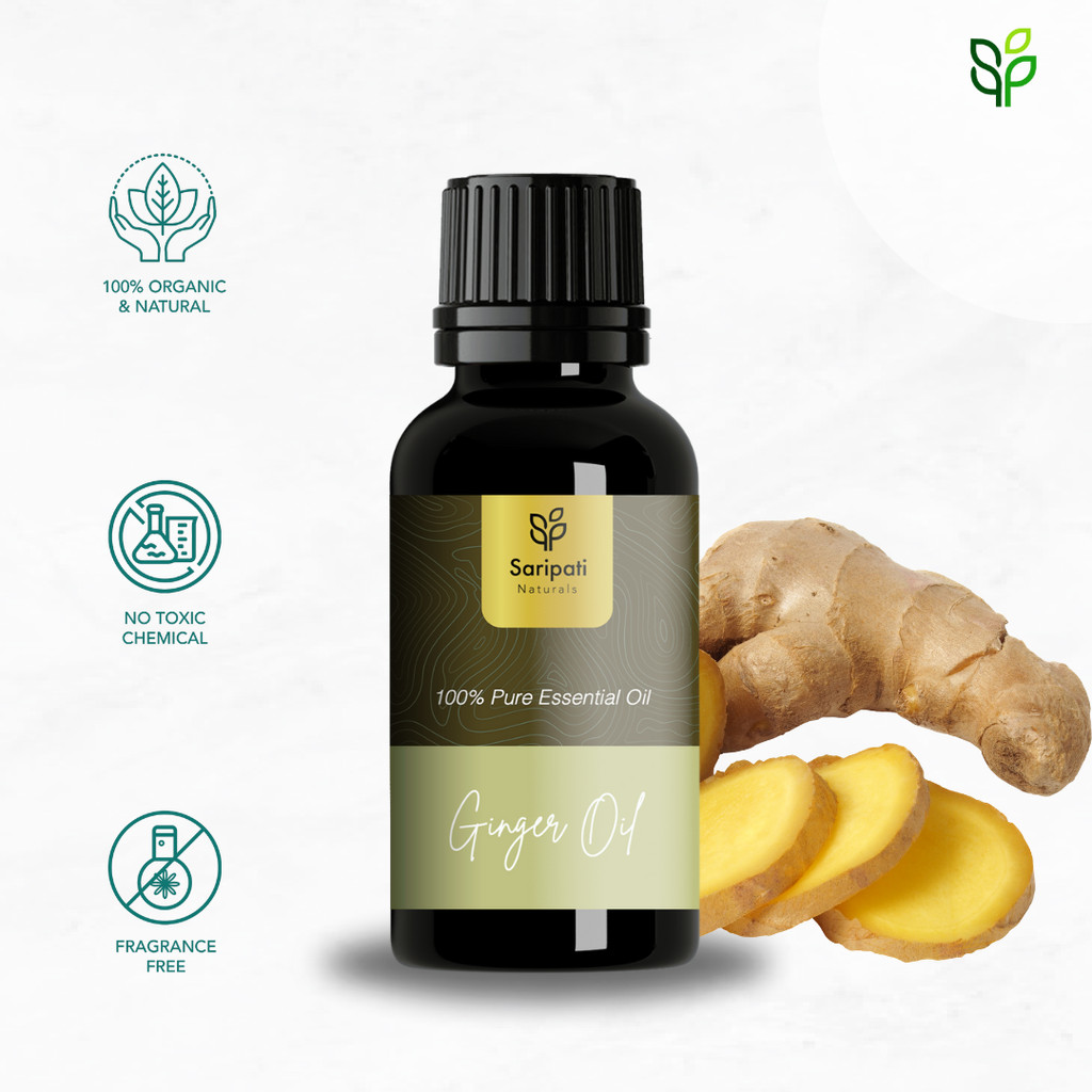 Minyak Jahe Murni 30ml - Fresh Ginger essential oil aromaterapi