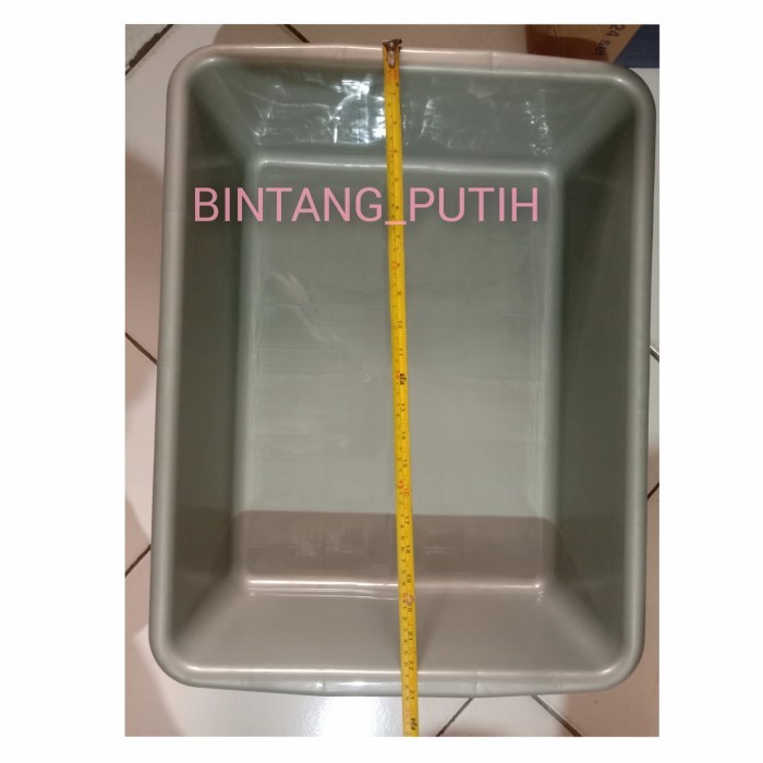 Bak Pasir Kucing Jumbo / Baskom Jumbo / Bak Besar Segi