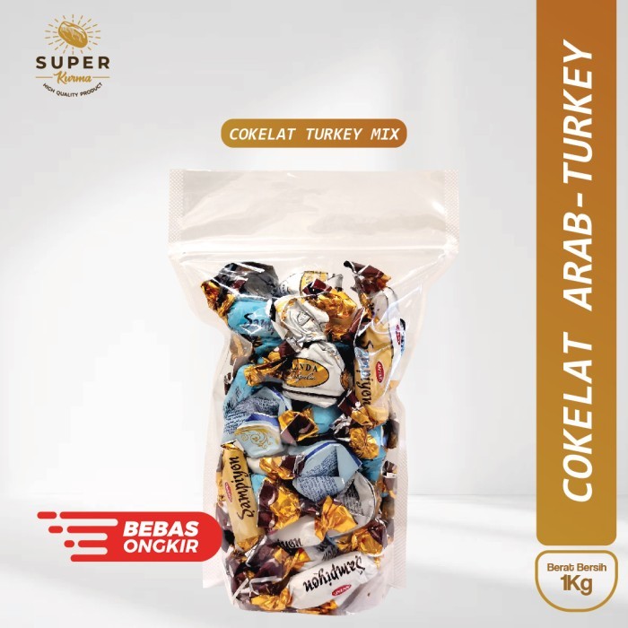 

Ready Stok - Coklat Arab Cokelat Turki Mix 1Kg