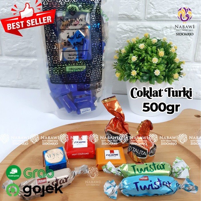 

Ready Stok - Coklat Turki 500Gr/Coklat Arab/Twistar Altalita/Oleh Oleh Haji & Umroh