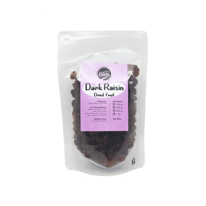 

Ready - Dark Raisin / Kismis Hitam (1 Kg)