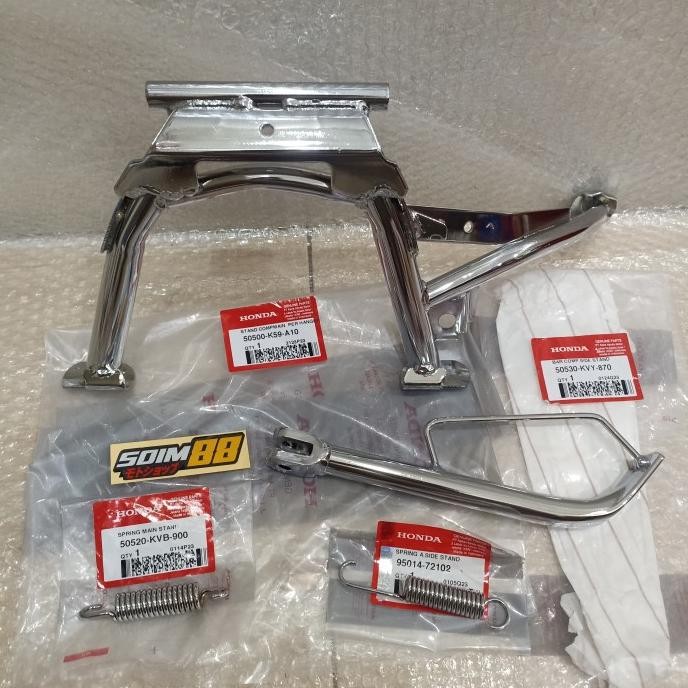 Standar 1 Beat Karbu Standar 2 Vario 125/150 Chrome Original Honda