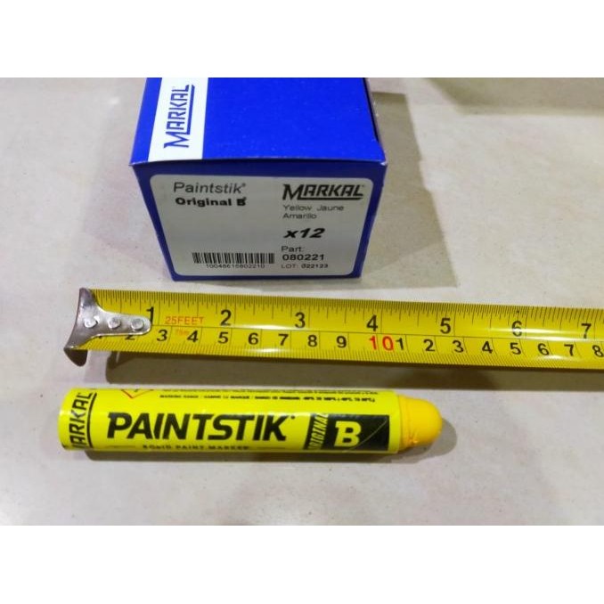

Paint Stick Markal B Yellow 12Pc- Marker Penanda Logam Pipa Kaca Karet Original Dan Terpercaya