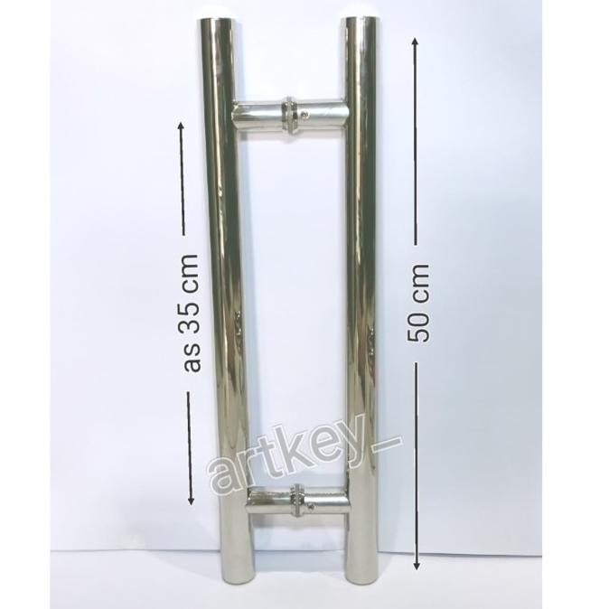 

Handle Pintu Kaca & Aluminium Pipa Bulat As 35 50Cm Stainless Steel Original Dan Terpercaya