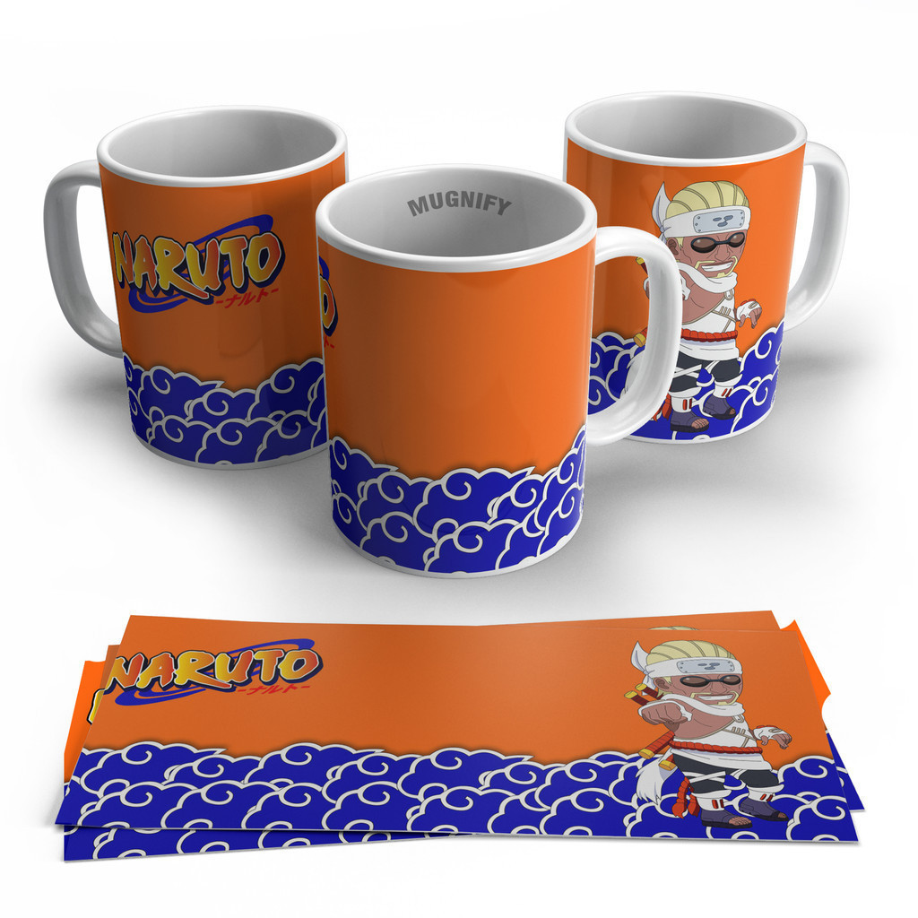 Gelas Mug Bergambar Naruto | Kado Hadiah Gelas Mug Kartun Naruto