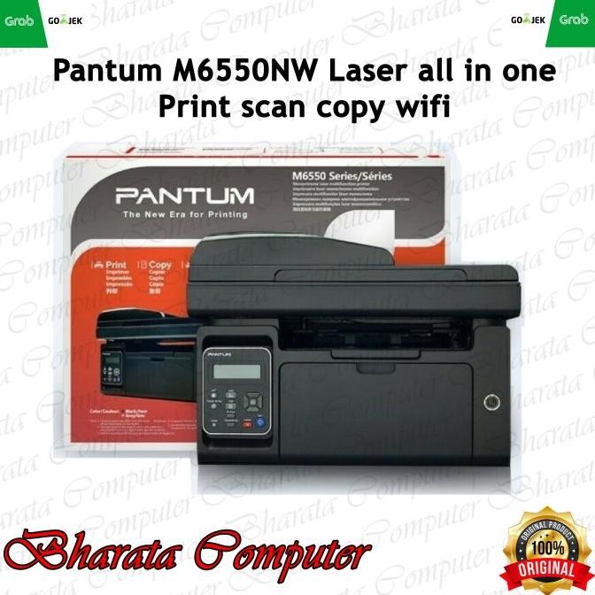 

Diskon! Pantum M6550NW Printer Laser all in one Print scan copy wifi