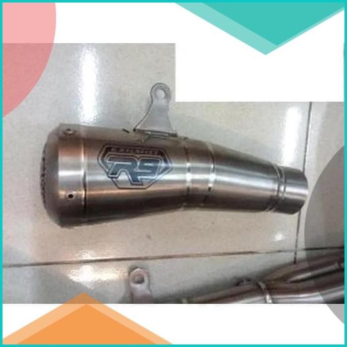 Knalpot R9 GP Series Titanium Ninja 250 Fi N250FI Lama Fullsystem 11OK