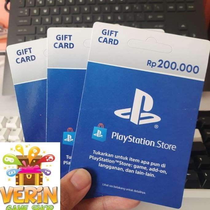 PSN Card Playstation IDR 300.000 300000 300K Network Indonesia Wallet Rupiah