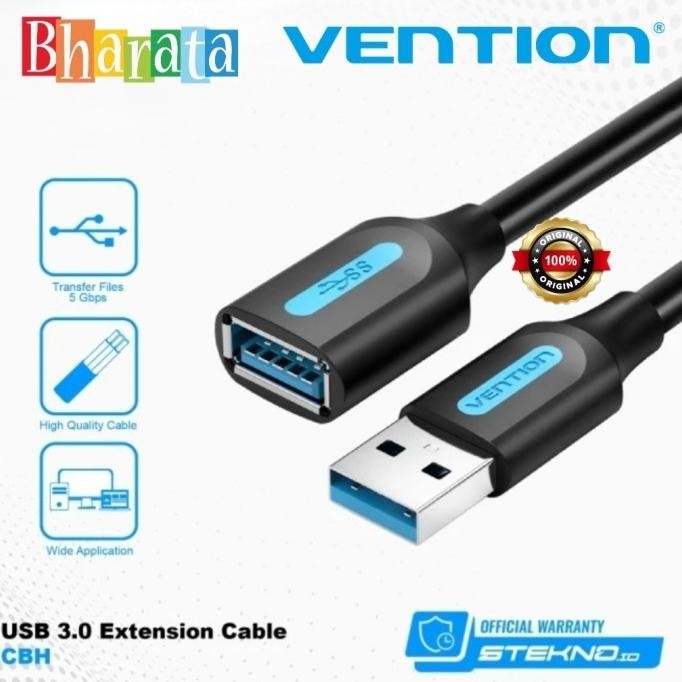 

Diskon! Vention Kabel USB Extension 3.0 Fast Data Transfer - CBH