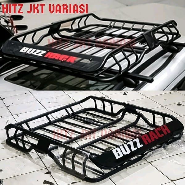 Terbaru Rak Bagasi Atas Mobil Pajero Sport+Cross Bar Merek Busrak