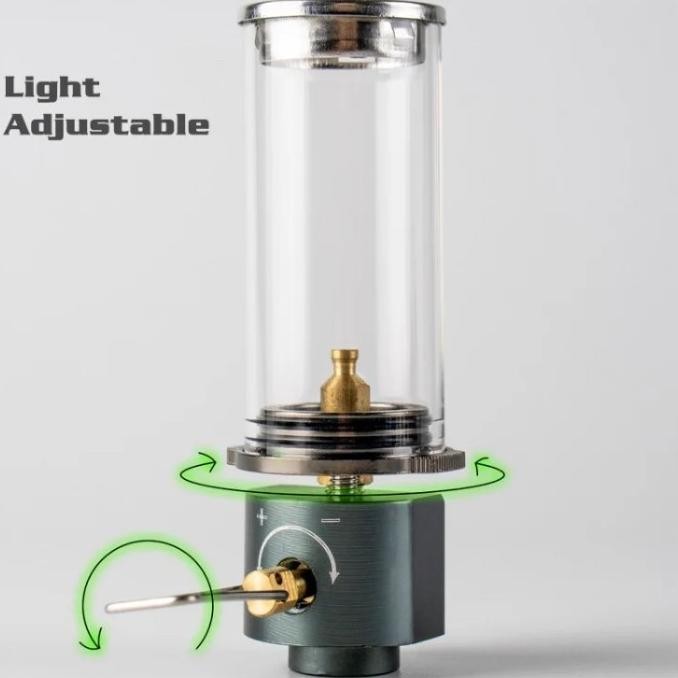 BRS - 55 LENTERA CAMPING LAMPU GAS OUTDOOR CANDLELIGHT WINDPROOF