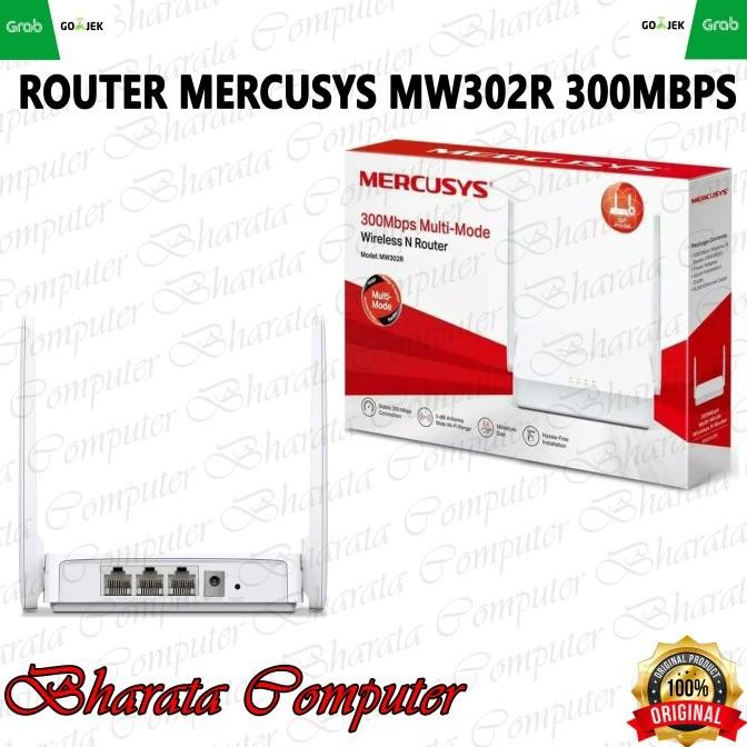 

Diskon! Mercusys MW302R 300Mbps Multi-Mode Wireless Modem Router Wifi