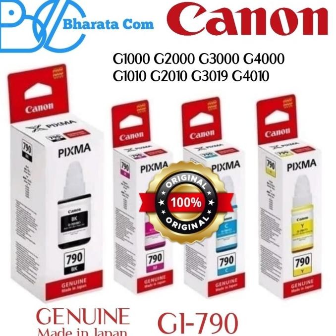 

Diskon! Tinta Printer Canon Gi790 Gi-790 Bk,Y,M,C G1010 G2000 G2010 G2010