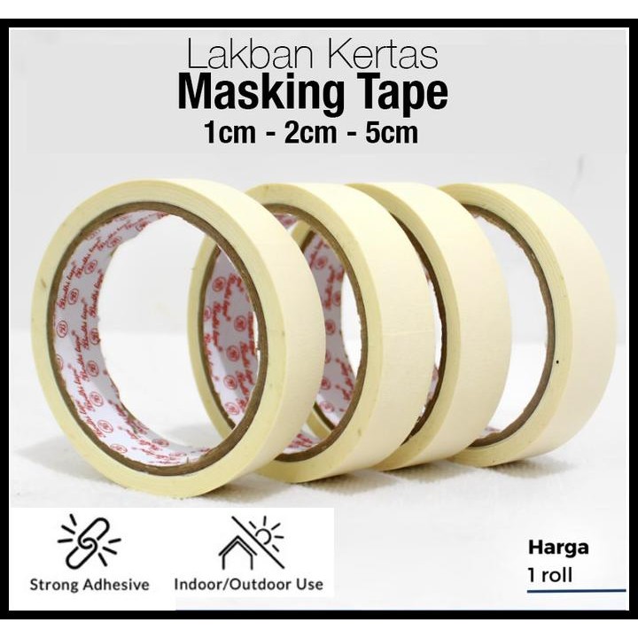 

Masking Tape 24Mm X 22 Yard Nanko