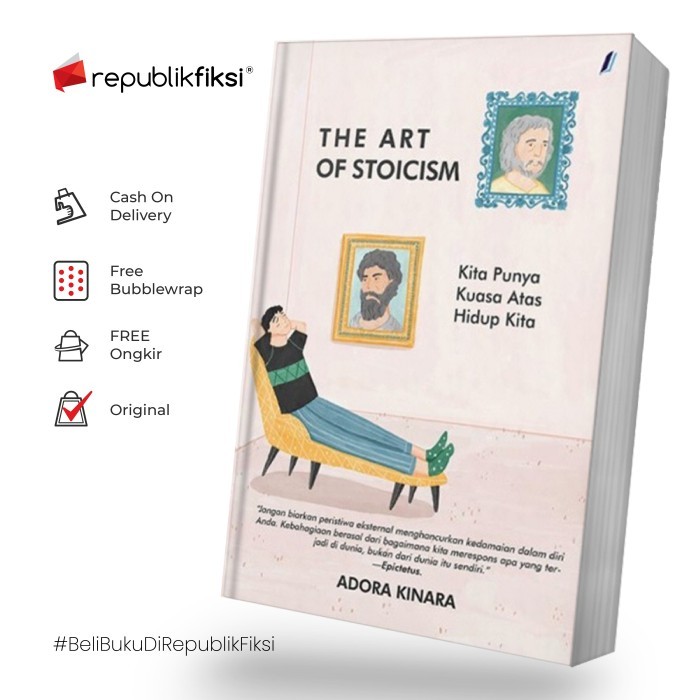 

Buku The Art Of Stoicism - Adora Kinara - Jendela