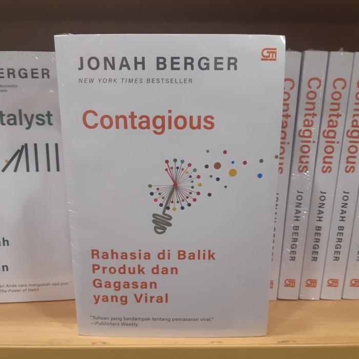 

Buku Contagious Rahasia Dibalik Produk Gagasan Populer Jonah Berger
