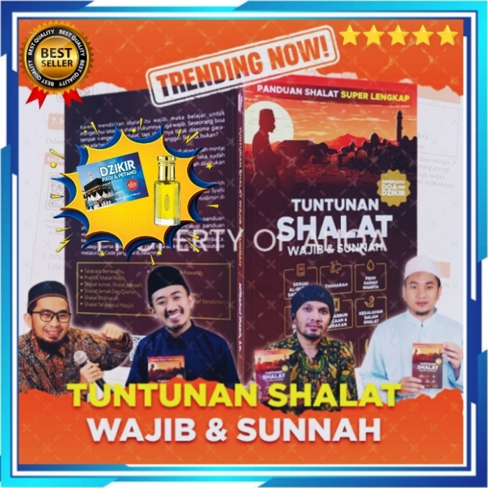 

buku tuntunan sholat wajib dan sunnah original