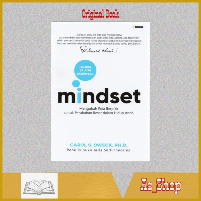 

Buku MINDSET Mengerti Kekuatan Pola Pikir Carol S Dweck ( Soft Cover )