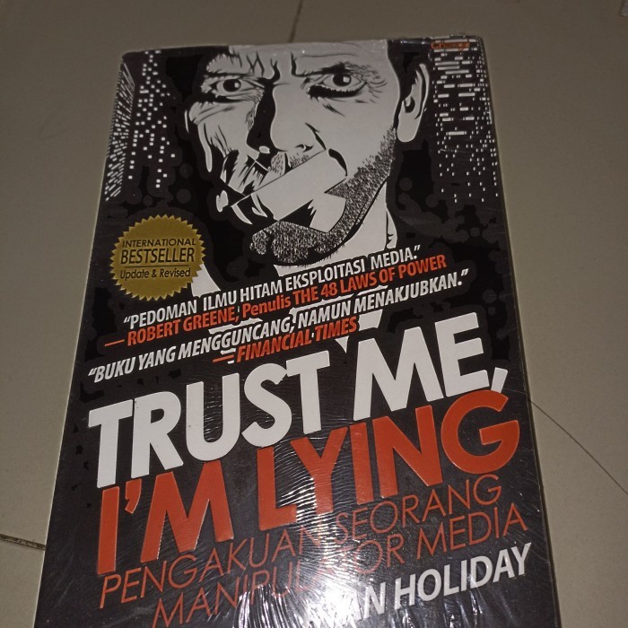 

buku ori TRUST ME I'M LYING ryan holiday