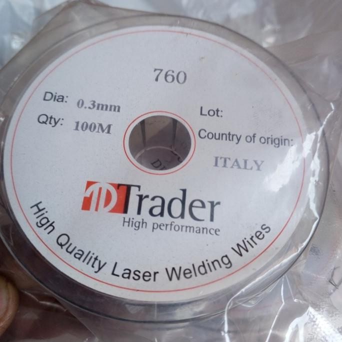 Kawat Las Laser Welding Wire Laser Welding 0.3Mm 100M Trader 760 Restock