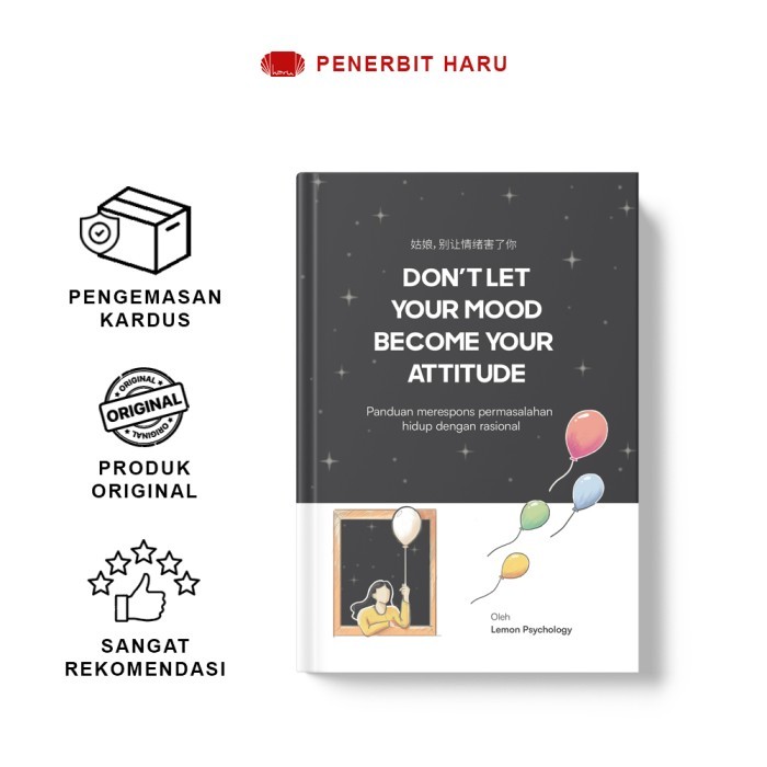 

Haru-Buku Self Improvement-Don't Let Your Mood Become Your Attitude by Lemon Psychology