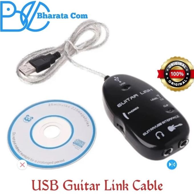 

Diskon! Guitar Link USB Cable Gitar Link Kabel Converter Berkualitas