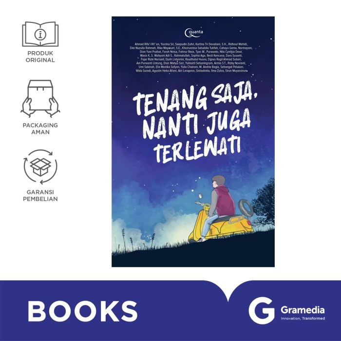 

Buku Tenang Saja, Nanti juga Terlewati (Ahmad Rifa`i Rif`an)