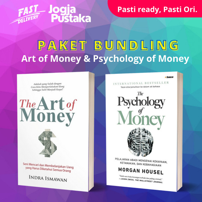 

Paket Bundling - Buku The Art of Money dan The Psychology of Money