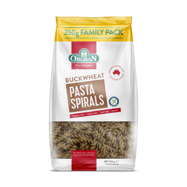 

Orgran Buckwheat Spirals Pasta Gluten Free 250G