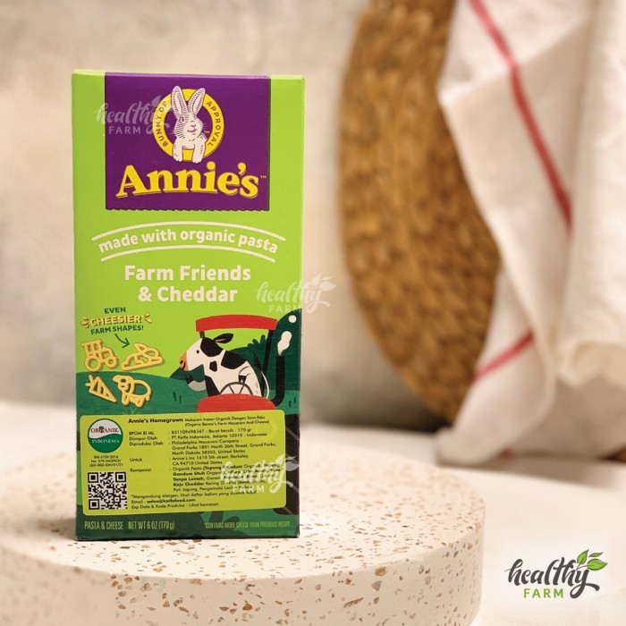 

Annies /AnnieS BernieS Farm/Organic Pasta Organik /Makaroni Keju