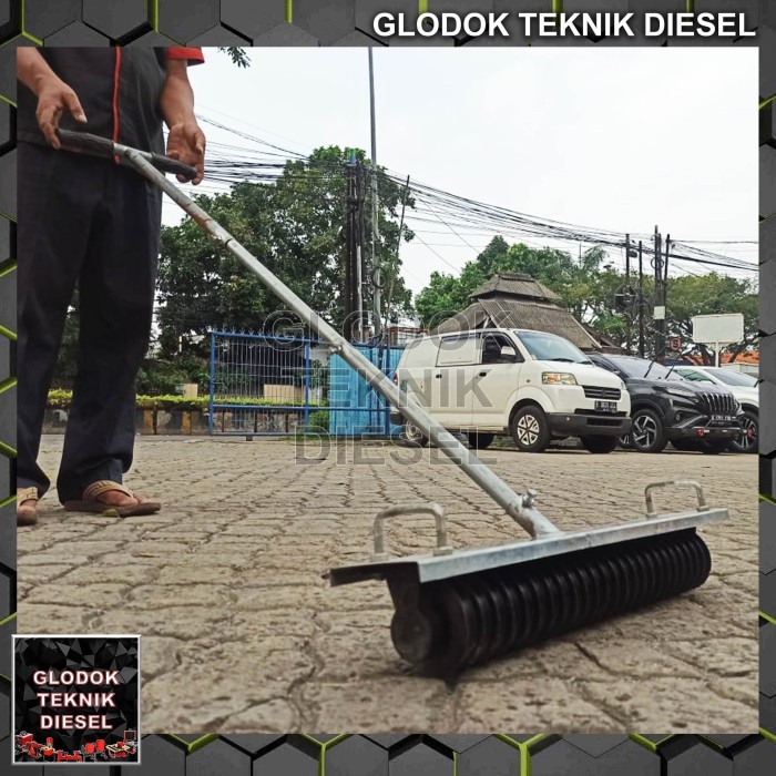 

FLOOR EMBOSER / ALAT GARIS JALAN / PENGGARIS BETON 65 X 52 CM TERBAIK