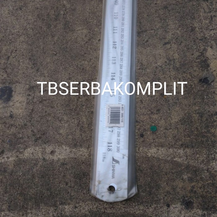 

Ruler 3m 300cm mistar Besi SS Jepang Shinwa H402i H-402i 3 meter