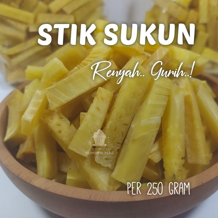 

OBRAL STIK SUKUN KERIPIK SUKUN KRIPIK SUKUN RENYAH GURIH TERLARIS 250GRAM