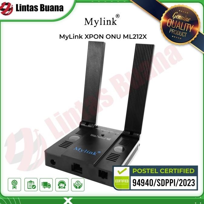 Modem MyLink XPON ONU ML212X Support EPON/GPON mode 1GE + WIFI