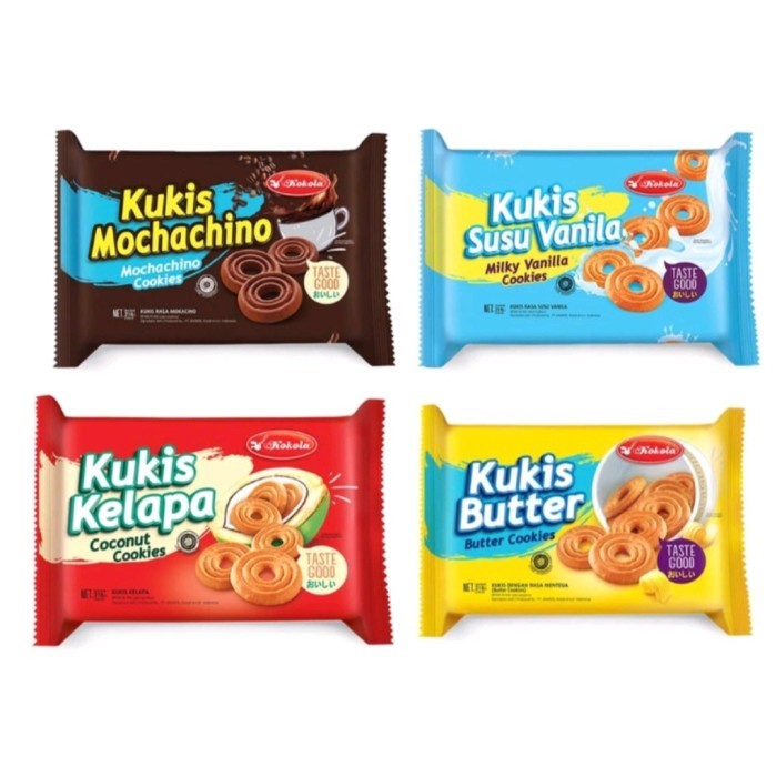 

HEMAT Biskuit Kokola kukis vanila, Butter,Mocacino 218gr