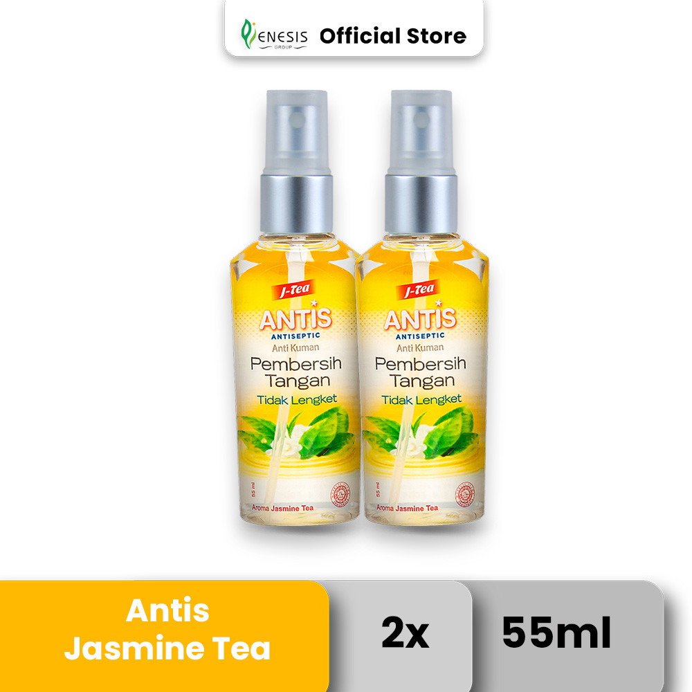Antis Botol Spray Jasmine Tea 55 ml - 2 Botol
