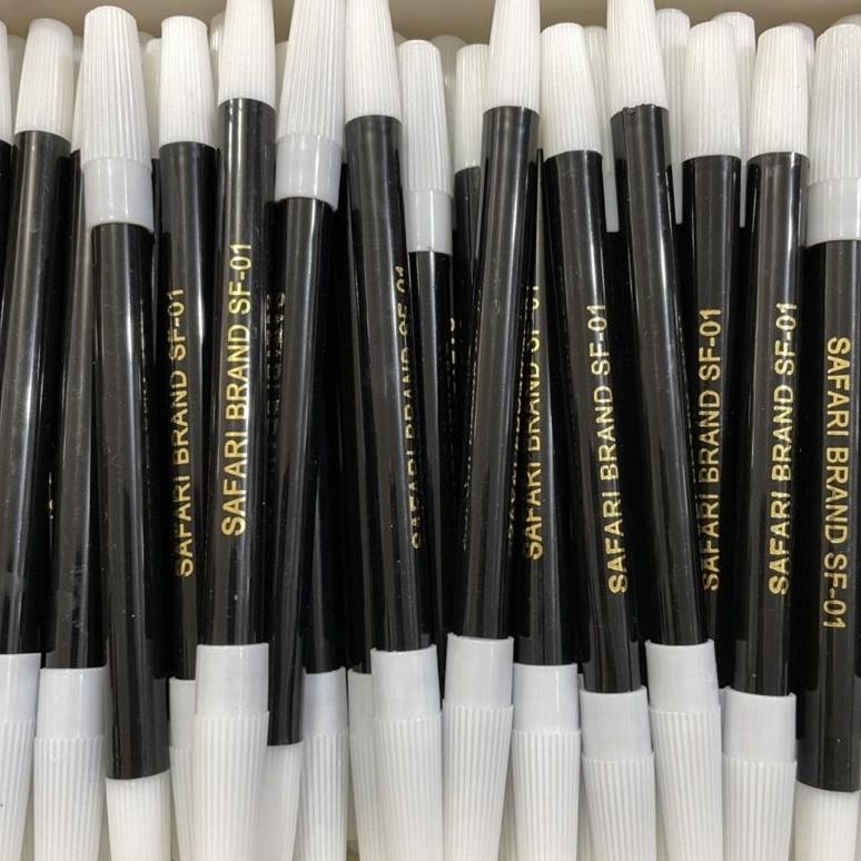 

Discount [1 Ikat] Spidol Standart Kecil/Safari Brand Warna Hitam Merah Biru Isi 12 Pcs