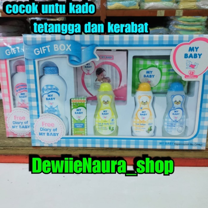 PROMO PAKET KADO MY BABY BEDAK BAYI SATU SET BABY PERAWATAN KULIT BAYI