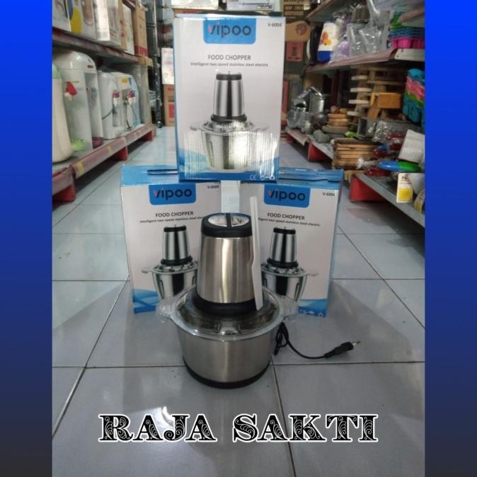TERMURAH - food chopper vipoo v-6004 2L