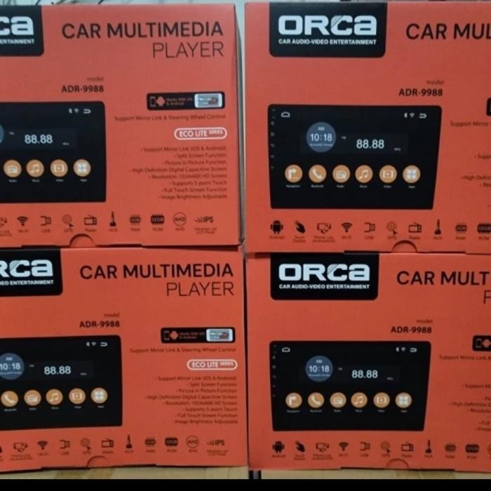 Head Unit Android Orca 9 Inch 2/32 Adr 9988
