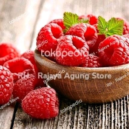 

Vegan Buah Frambos Beri Raspberry Fruit Dried Rubus Idaeus Berry