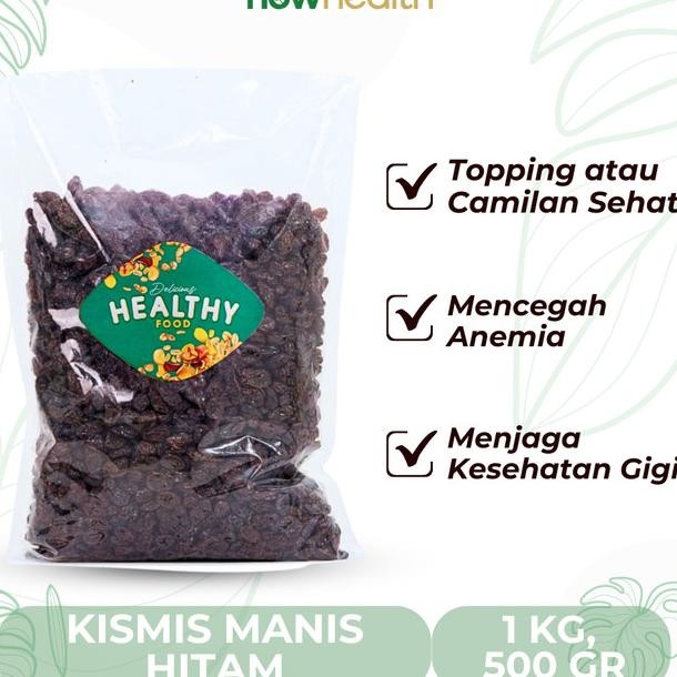 

Kiss Hitam Dark Raisin 1 Kg Natural Healthy Food