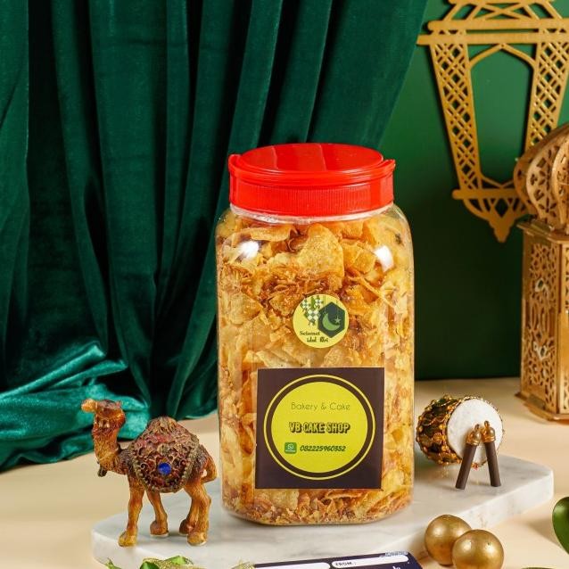 

Keripik Kentang Ebi Bawang Goreng Enak Best Seler