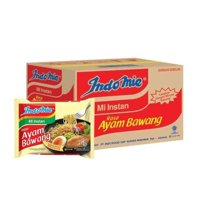 

Siap Kirim Indomie Kuah ayam bawang per karton 1 dus isi 40 pcs murah