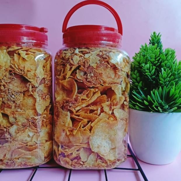 

Keripik Kentang Ebi Bawang450Gr Enak Gurih Nagih
