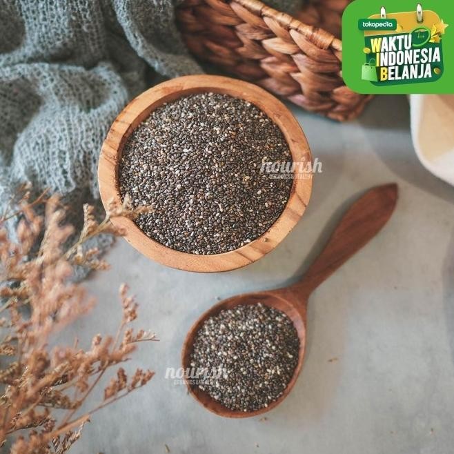 

Organic Bla Chia Seed 1Kg